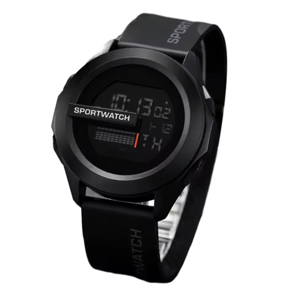 Men’s Digital Sports Watch With LED Display & Alarm
