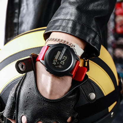 Men’s Digital Sports Watch With LED Display & Alarm